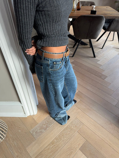 Classic belt - Brun