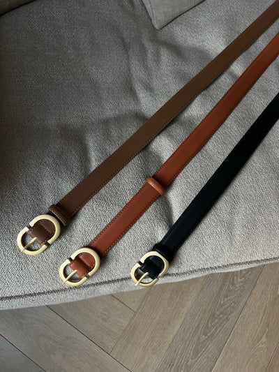 Classic belt - Brun