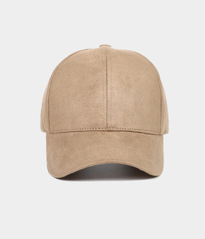 Suede Baseball Cap
