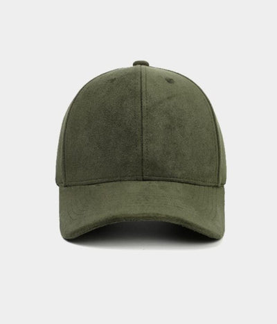 Suede Baseball Cap
