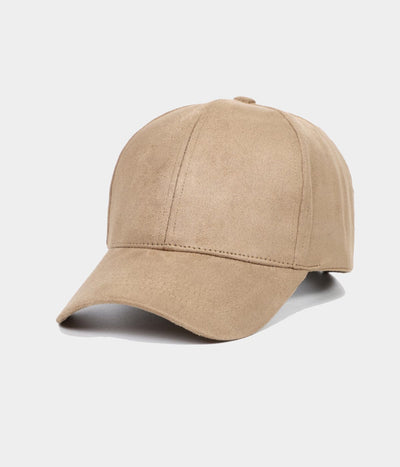 Suede Baseball Cap