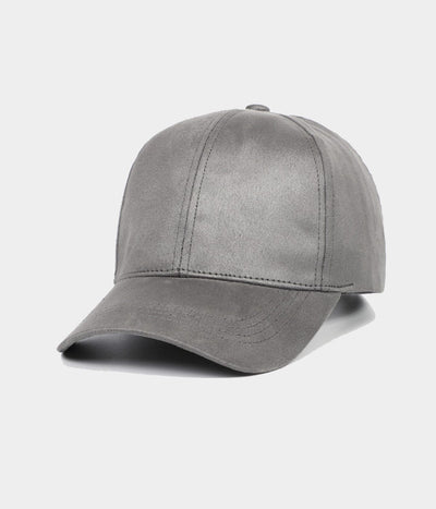 Suede Baseball Cap