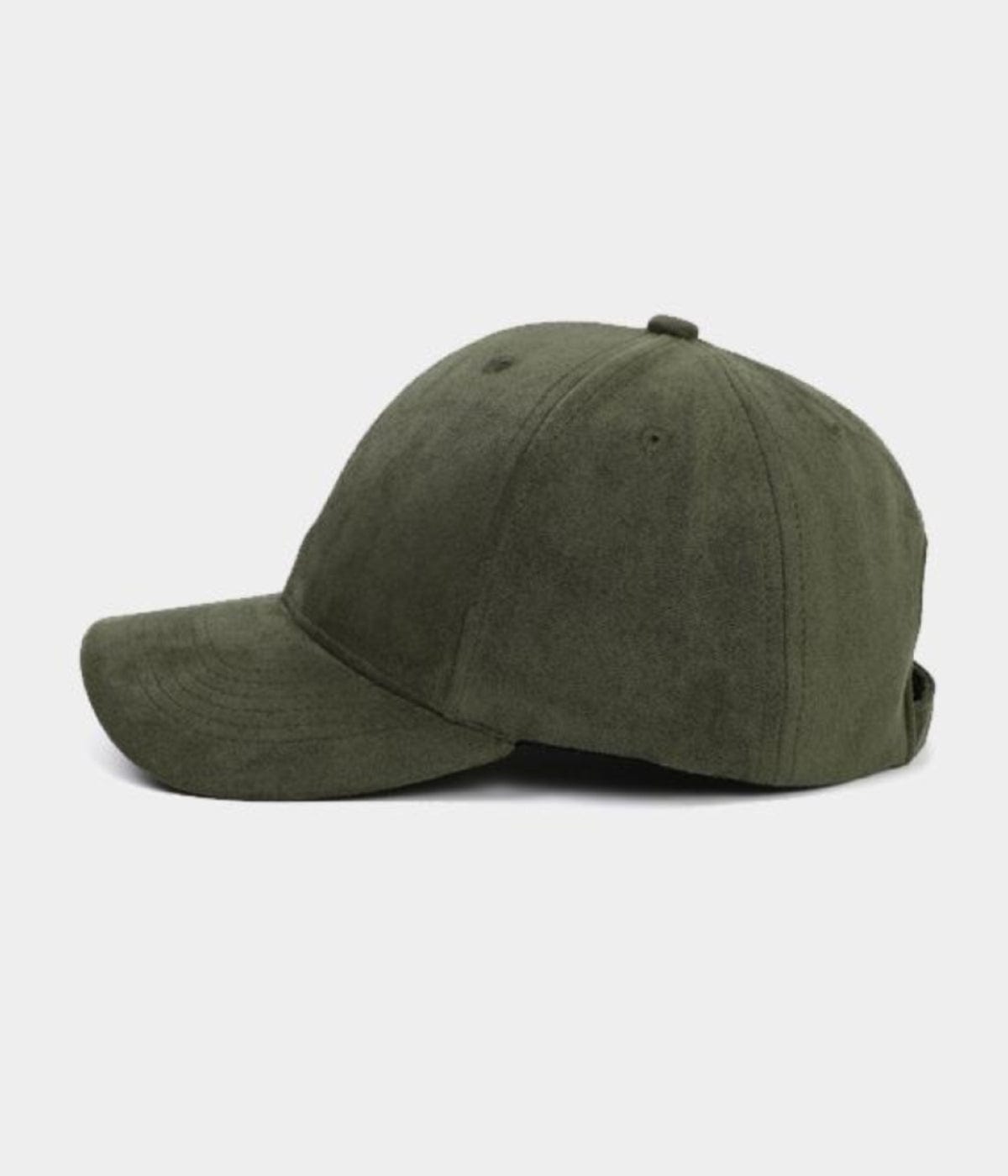 Suede Baseball Cap