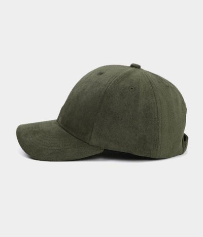 Suede Baseball Cap