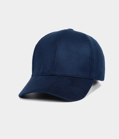 Suede Baseball Cap