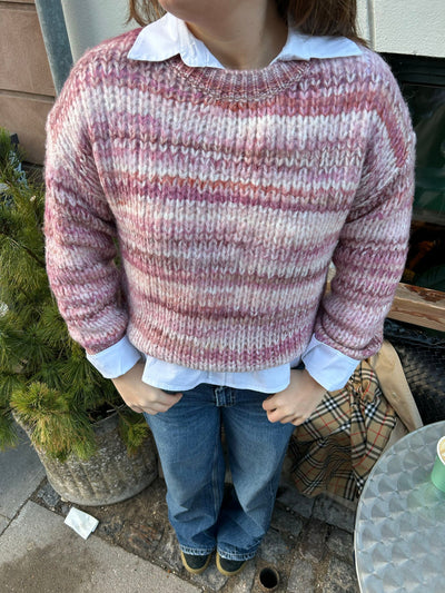 Annabelle striped knit - Rosa